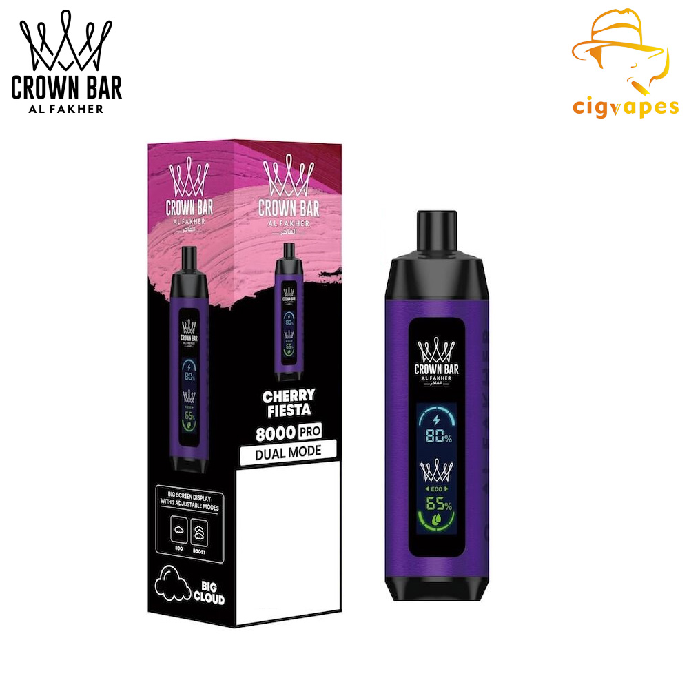 Al Fakher Crown Bar Hyper Max 15000 Puffs Disposable Vape