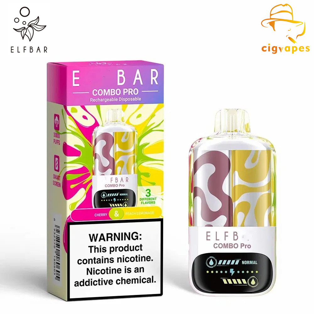 EU warehouse-ELF BAR COMBO Pro 30000 Puffs 30k Disposable Vape