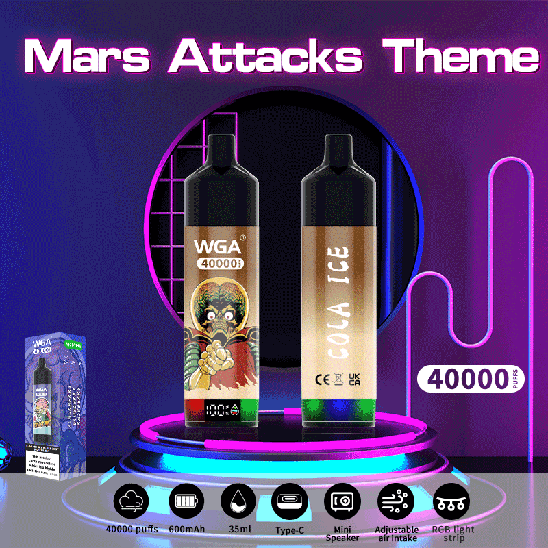 WGA Mars Attacks Theme 40000 Puff Disposable Vape
