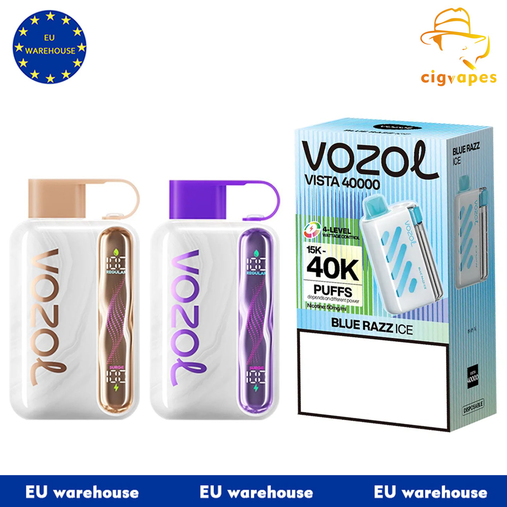 Vozol Star 40000 Puff 40k Disposable Vape Dual Mode With Wavy Scree