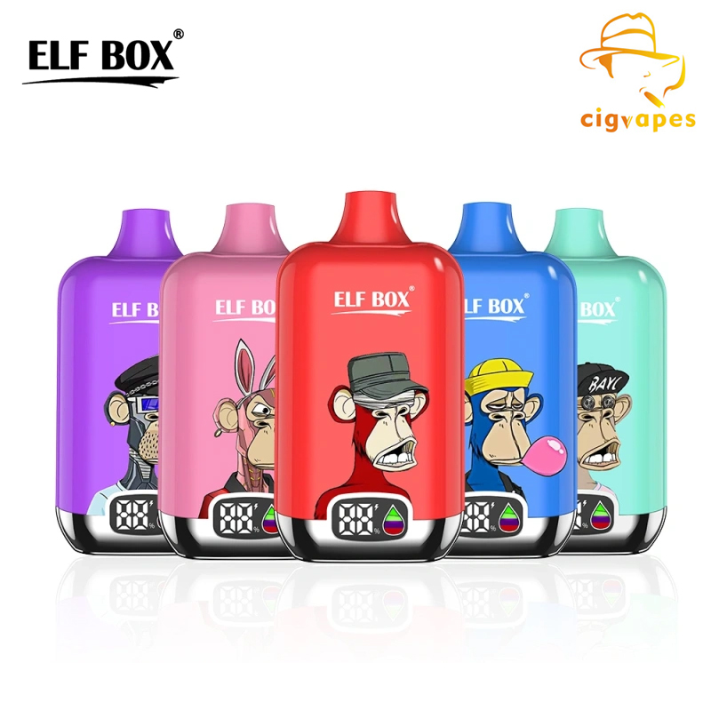 ELF BOX Digital Box 12000 Puffs 12k Disposable Vape