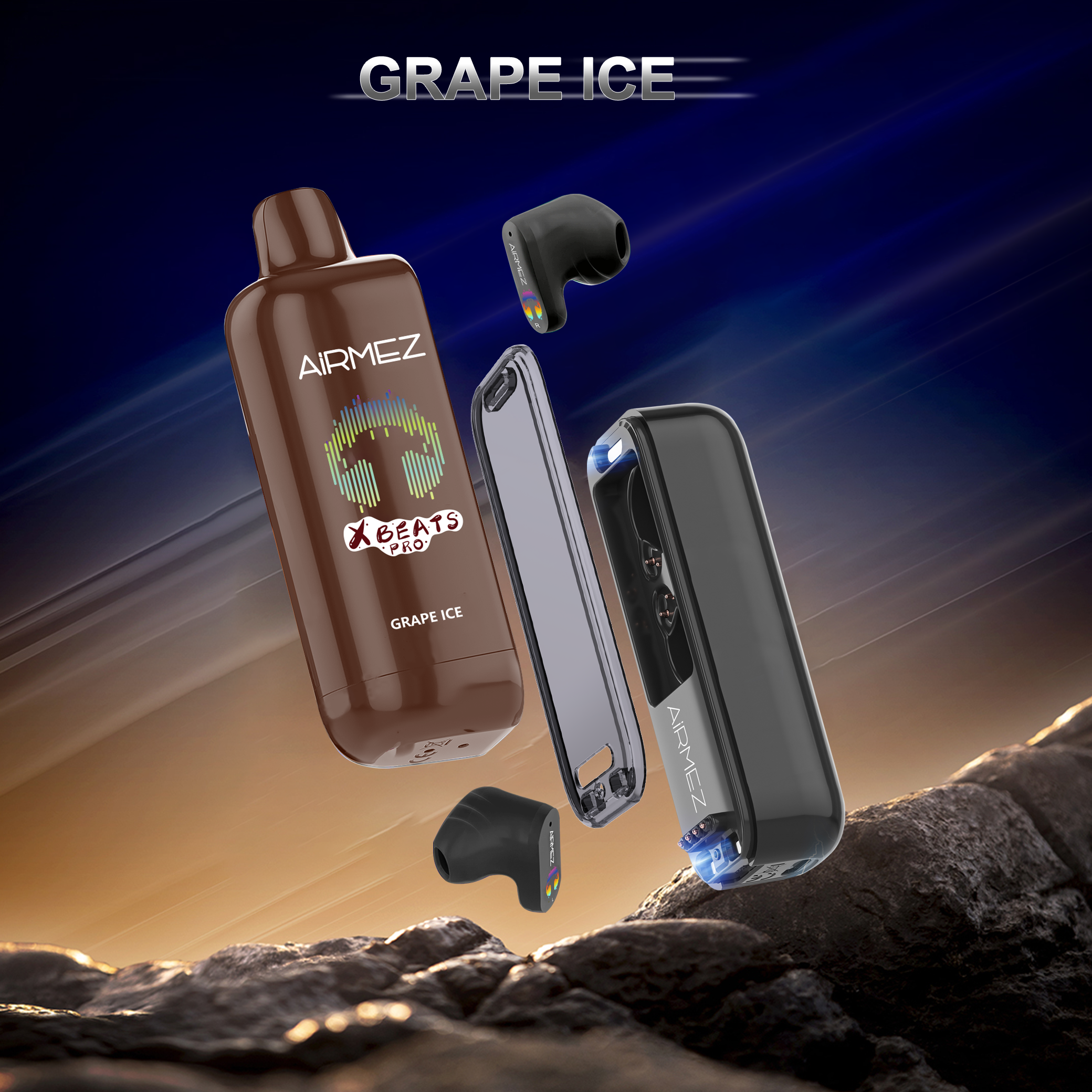 AiRMEZ Xbeats Pro 50000 Puffs 50K X-Beats Disposable Vape 5%