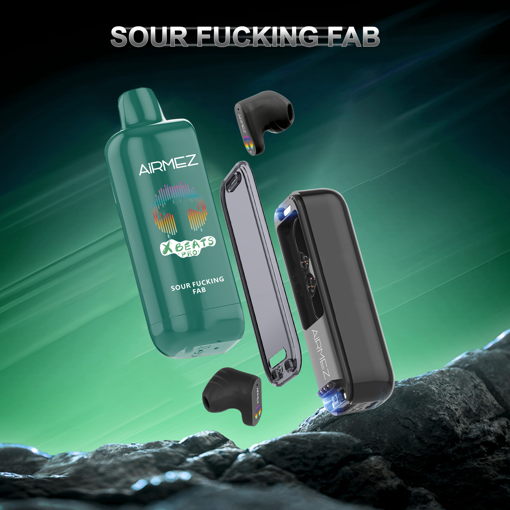 AiRMEZ Xbeats Pro 50000 Puffs 50K X-Beats Disposable Vape 5%