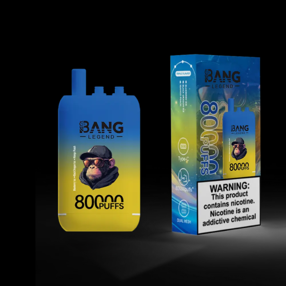 Bang Legend 80000 Puffs 80k Triple Flavors Disposable E Cigarette Pod Kit Bangking Vape
