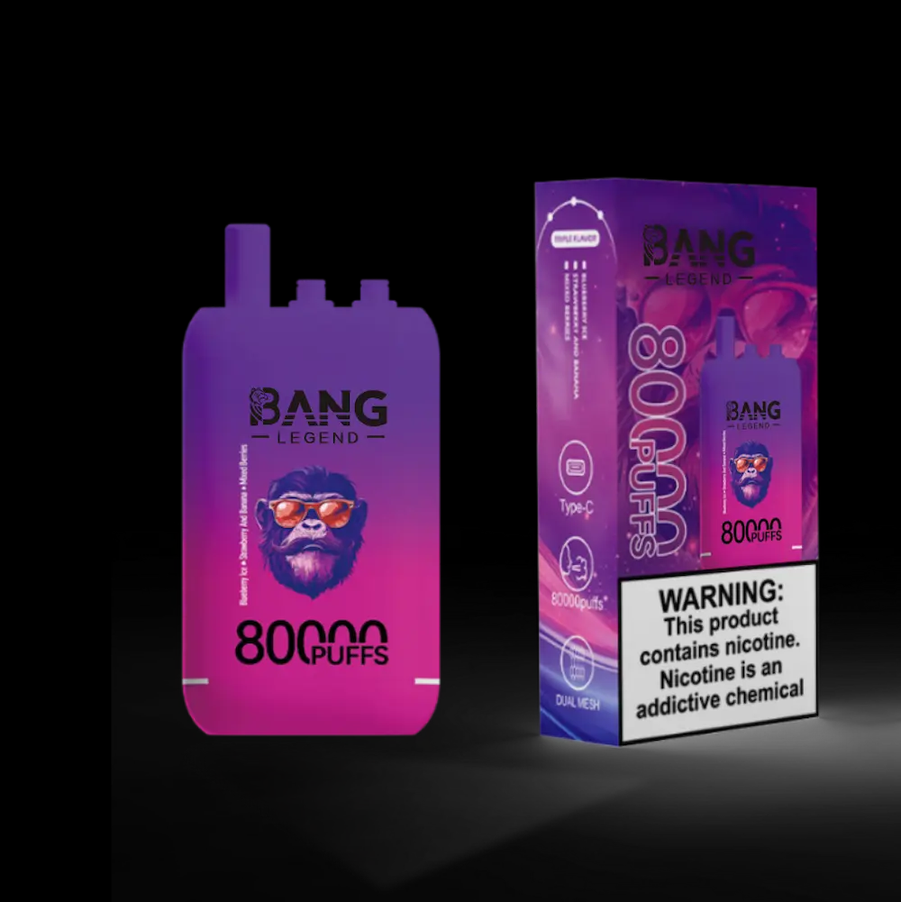 Bang Legend 80000 Puffs 80k Triple Flavors Disposable E Cigarette Pod Kit Bangking Vape