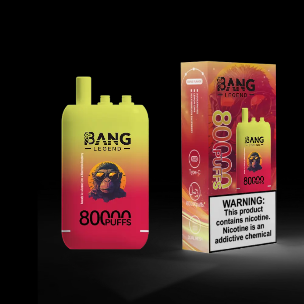 Bang Legend 80000 Puffs 80k Triple Flavors Disposable E Cigarette Pod Kit Bangking Vape