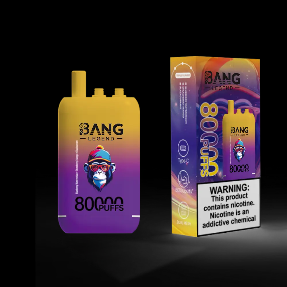 Bang Legend 80000 Puffs 80k Triple Flavors Disposable E Cigarette Pod Kit Bangking Vape
