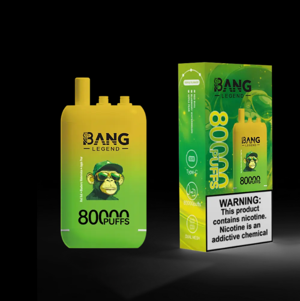 Bang Legend 80000 Puffs 80k Triple Flavors Disposable E Cigarette Pod Kit Bangking Vape