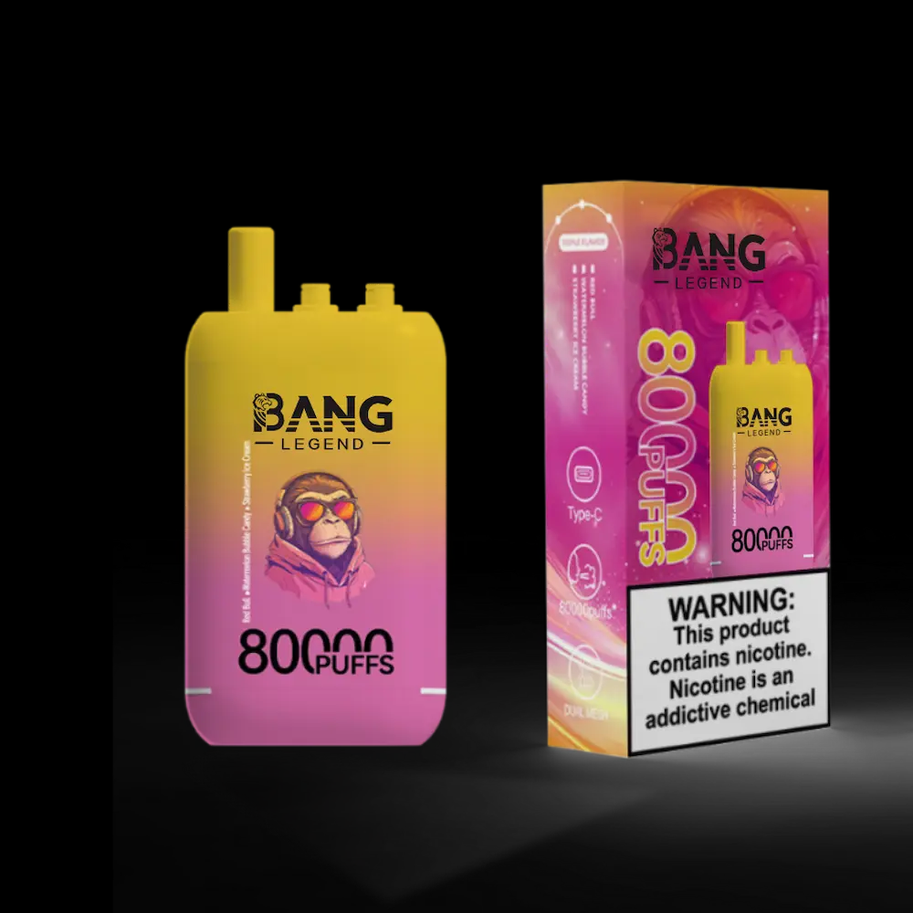 Bang Legend 80000 Puffs 80k Triple Flavors Disposable E Cigarette Pod Kit Bangking Vape
