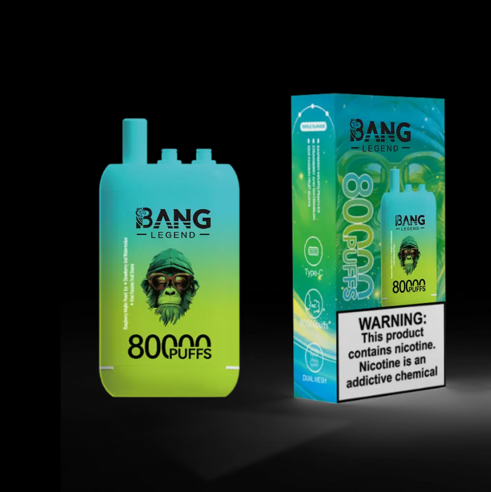 Bang Legend 80000 Puffs 80k Triple Flavors Disposable E Cigarette Pod Kit Bangking Vape