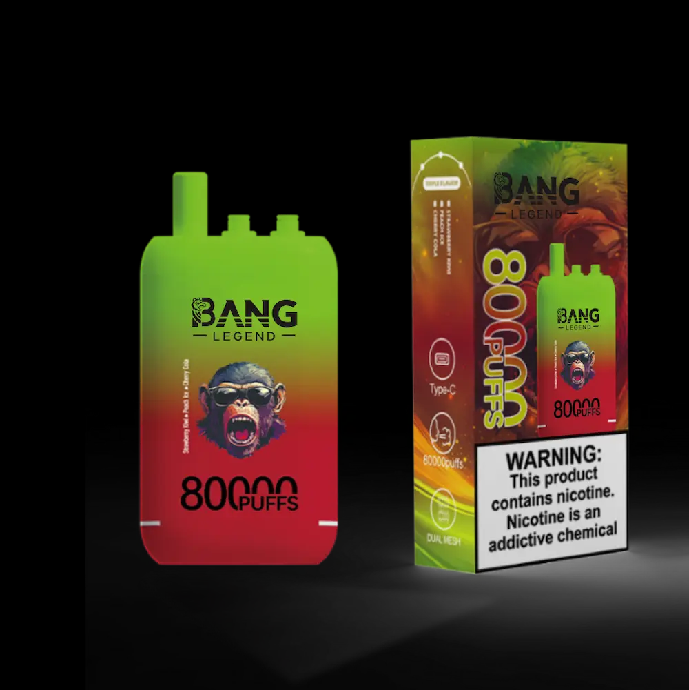 Bang Legend 80000 Puffs 80k Triple Flavors Disposable E Cigarette Pod Kit Bangking Vape