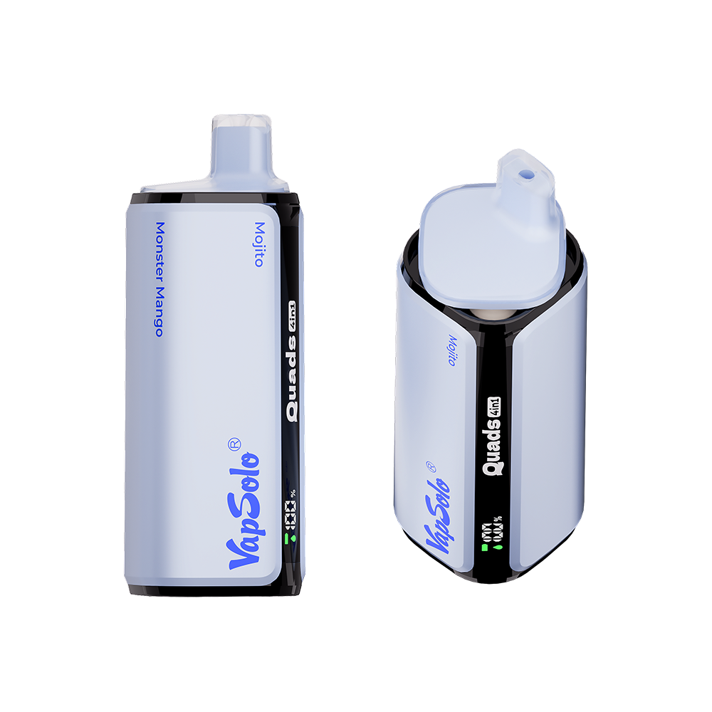 EU Warehouse Vapsolo Quads 80K 80000 Puffs Vape 4 Flavors in One