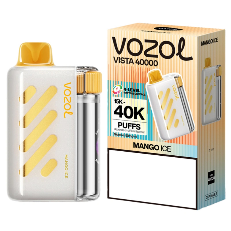 EU Warehouse Vozol Vista 40000 Puffs 40K Disposable Vape