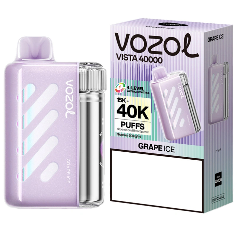 EU Warehouse Vozol Vista 40000 Puffs 40K Disposable Vape
