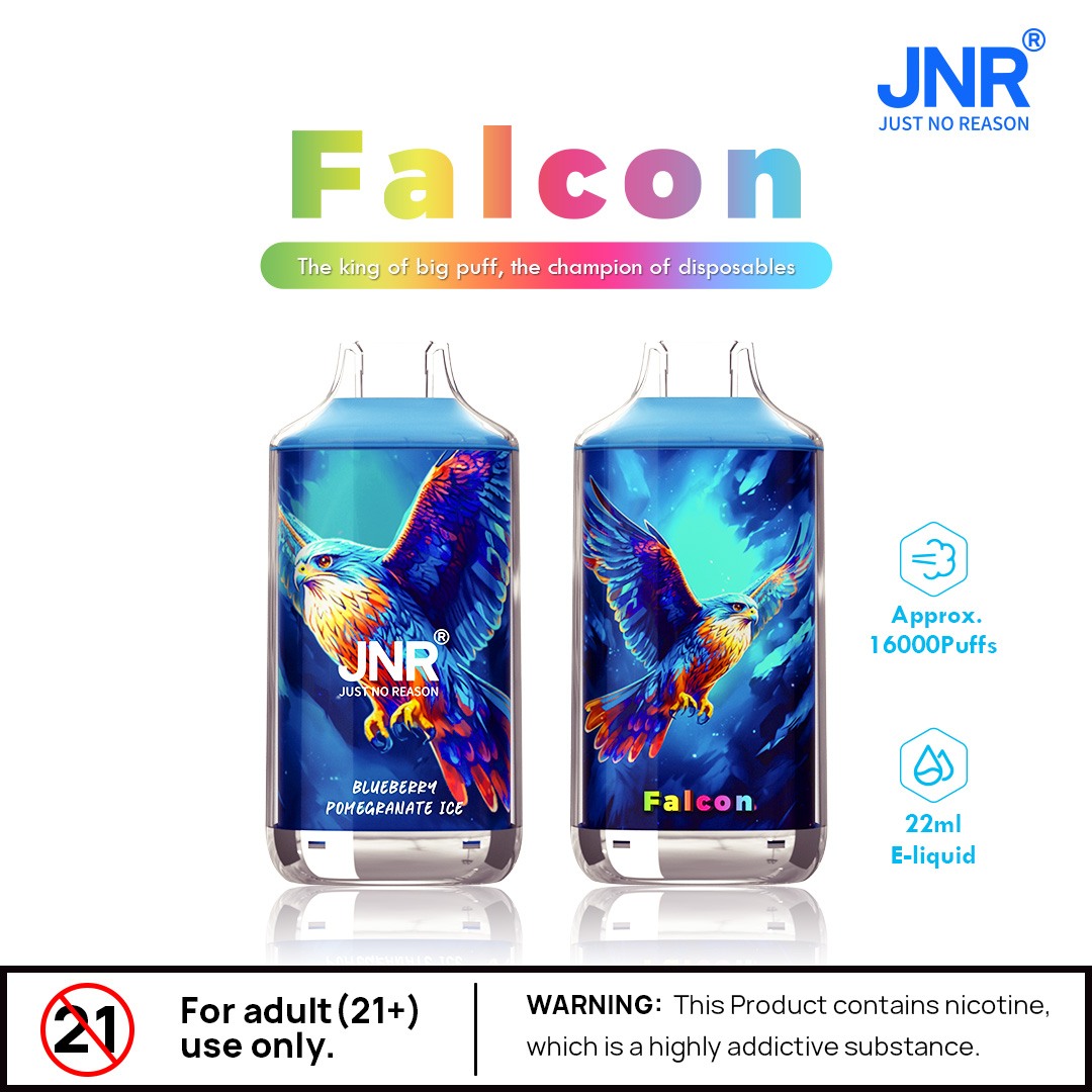 EU Warehouses JNR Falcon 16000 Puffs 16K Disposable Vapes