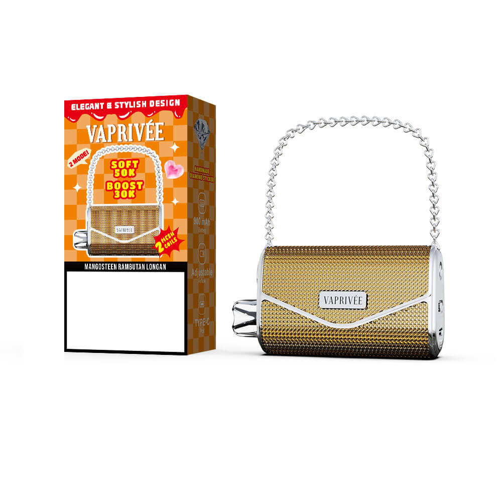 Vaprivee Fashion Handbag 50000 Puffs 50k Disposable Vapes