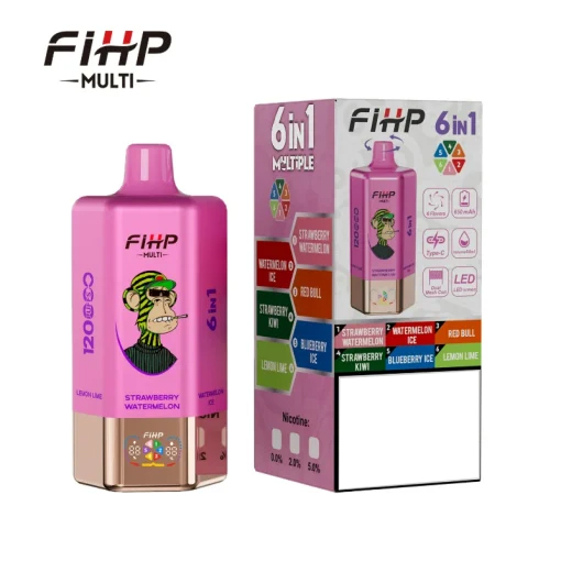 FIHP Multi 120k 6 In 1 Puffs 120000 Disposable Vape 6 Flavors