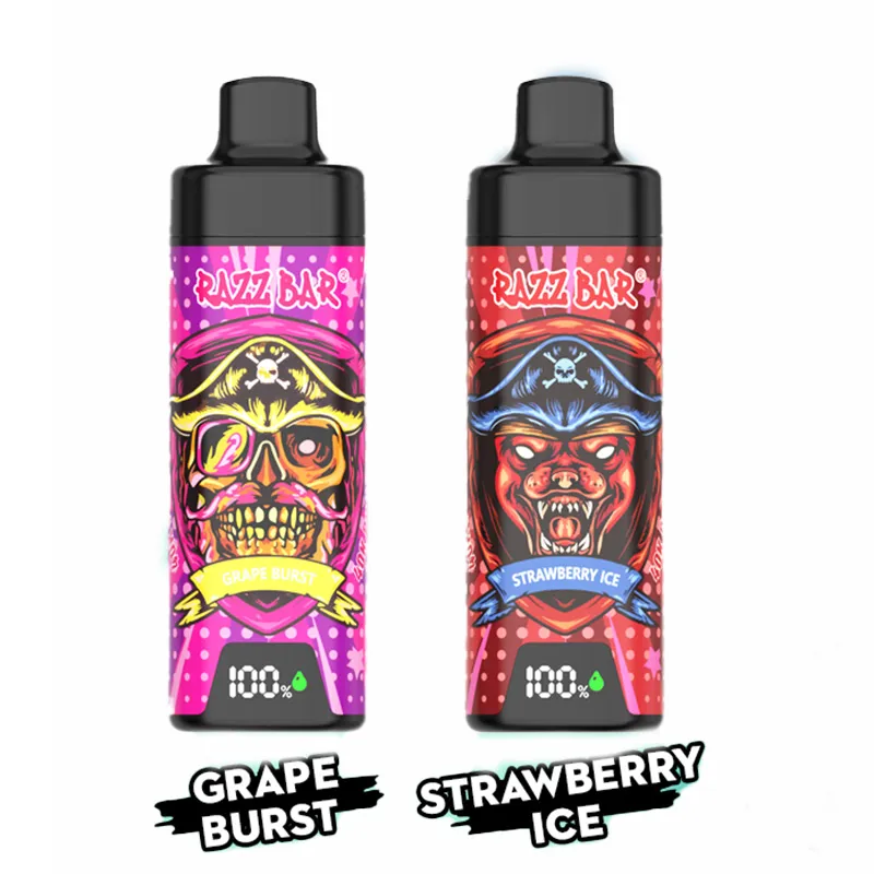 EU Warehouse Razzbar 40000 Puffs 40k Disposable Vape With Smart Screen