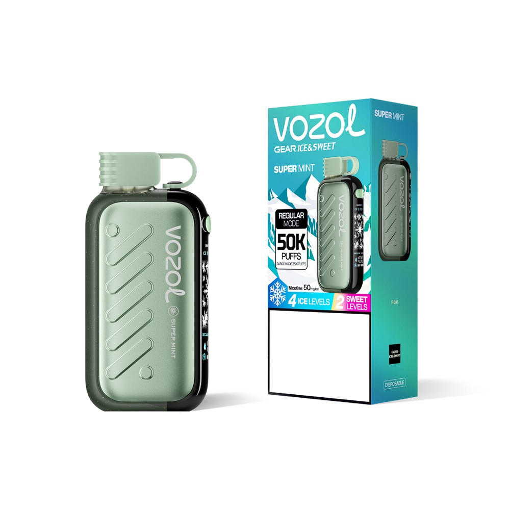 EU Warehouse Vozol Gear Ice&sweet 50000 Puffs 50K Disposable Vape