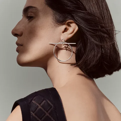 Hermes Earrings Fossilry