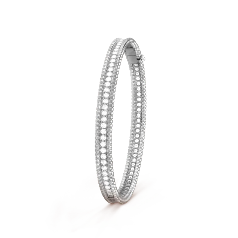 Van cleef perlee bracelet replica discount
