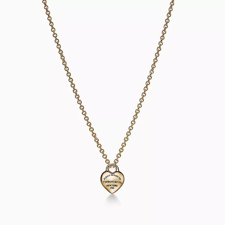 Replica Tiffany Return to Tiffany Series Full Heart Necklace Fossilry