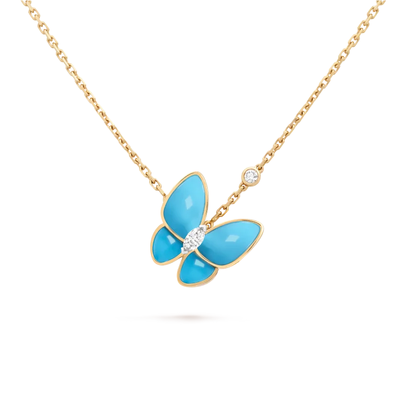 Fake van cleef butterfly necklace hotsell