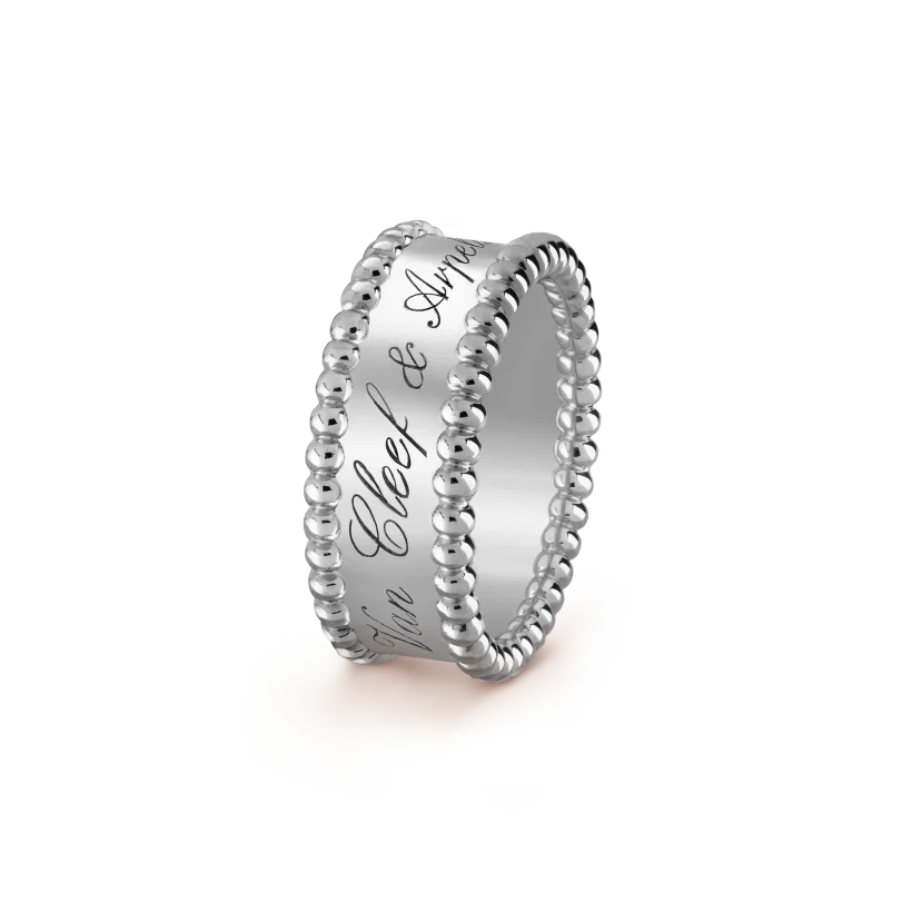 Replica Van Cleef Arpels Perlee logo ring Fossilry