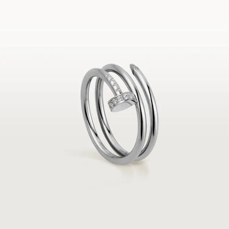 Replica Cartier JUSTE UN CLOU Ring 18K Platinum Fossilry
