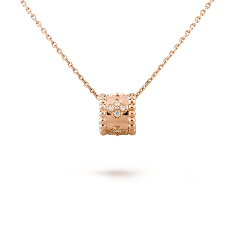 Replica Van Cleef Arpels Perlee clovers pendant Fossilry
