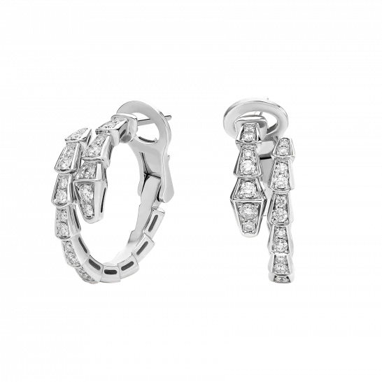 Replica BVLGARI SERPENTI VIPER Earrings Fossilry