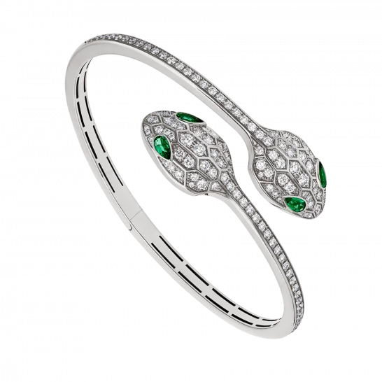 Replica BVLGARI SERPENTI SEDUTTORI Gilded Snake Shadow Bracelet Fossilry