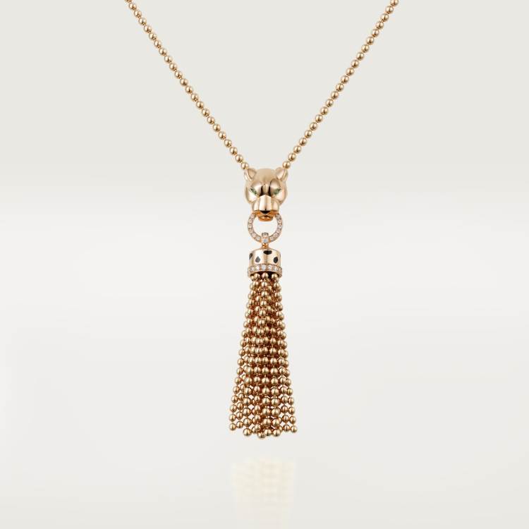 Replica Cartier PANTHÈRE DE CARTIER Cartier Cheetah Necklace 18K Gold ...