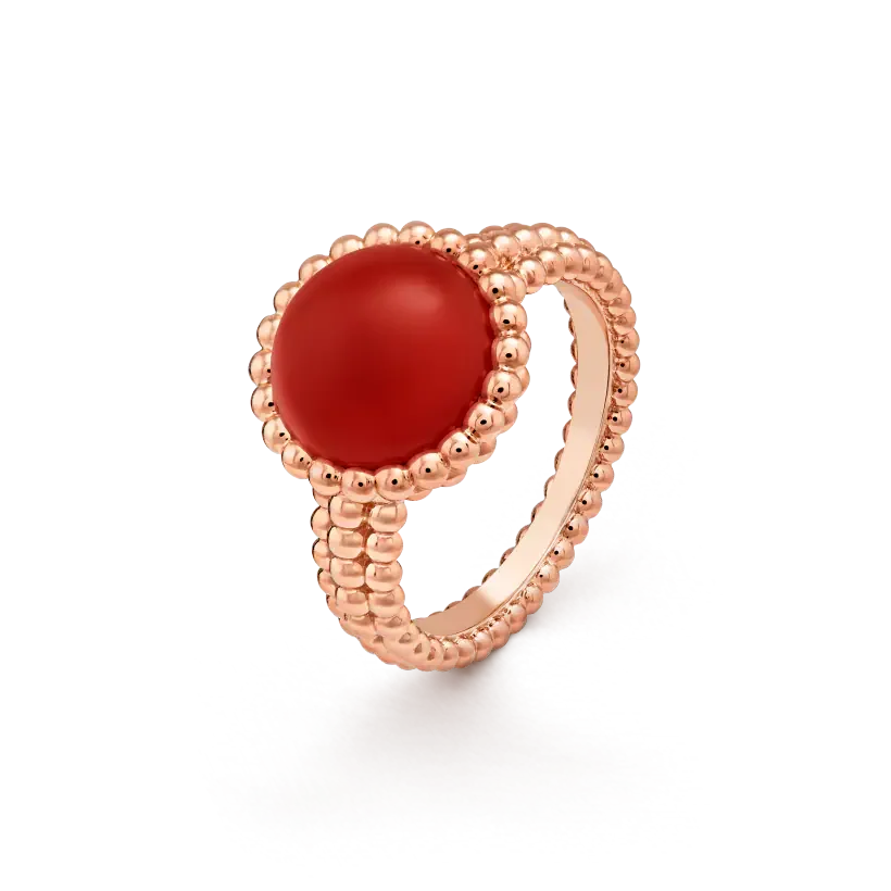 Van cleef perlee ring replica best sale