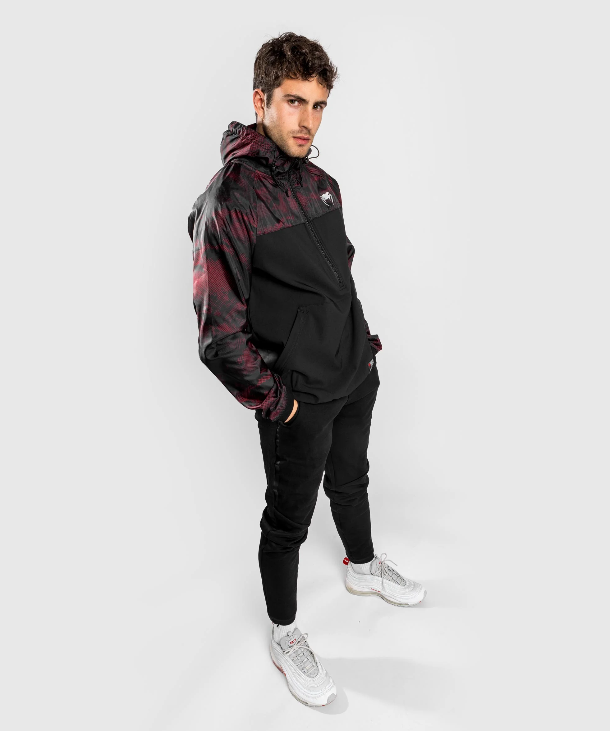 Venum Laser XT Hoodie - Black/Red