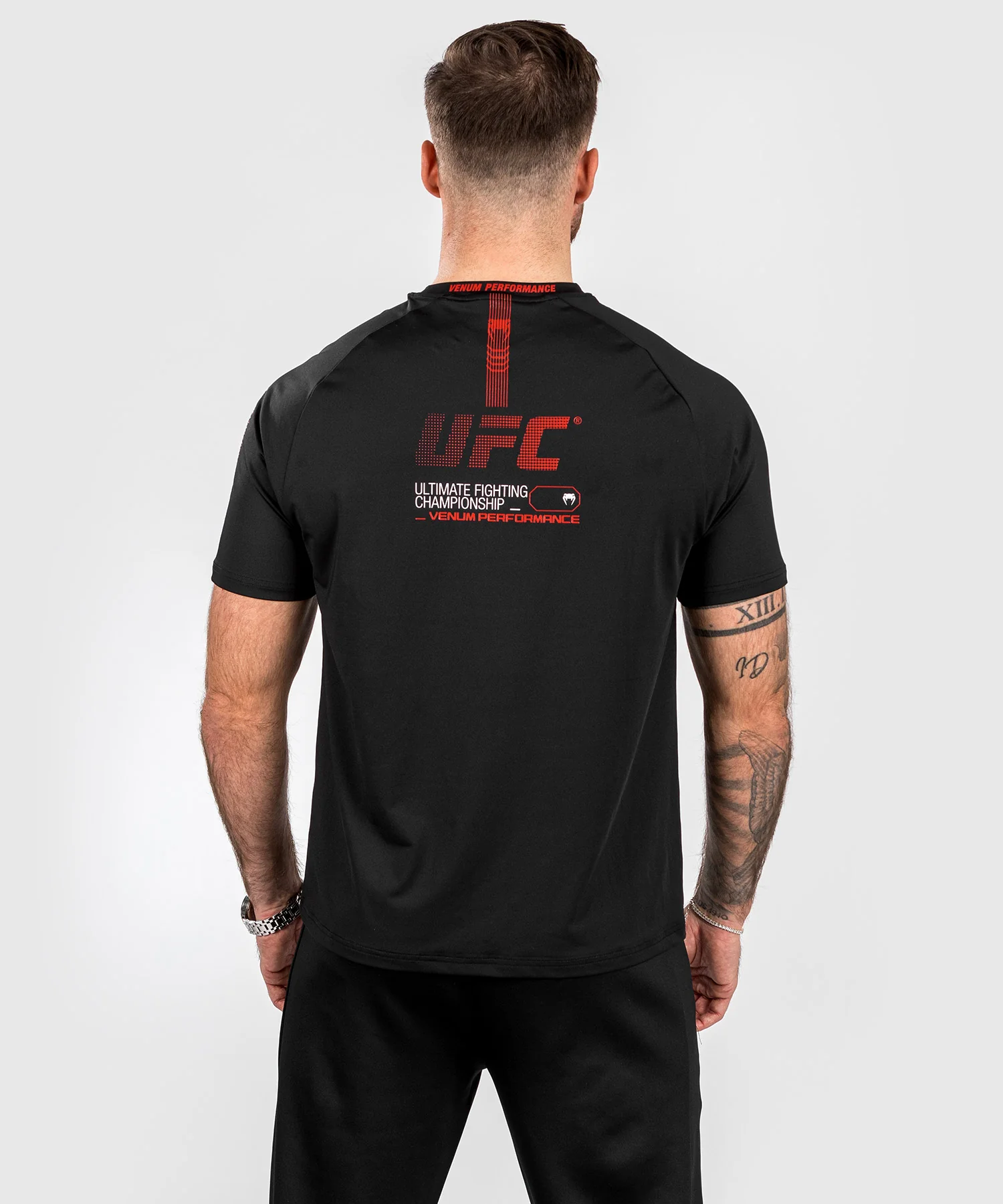 UFC Adrenaline by Venum Fight Week Men's Dry-tech T-shirt - Black